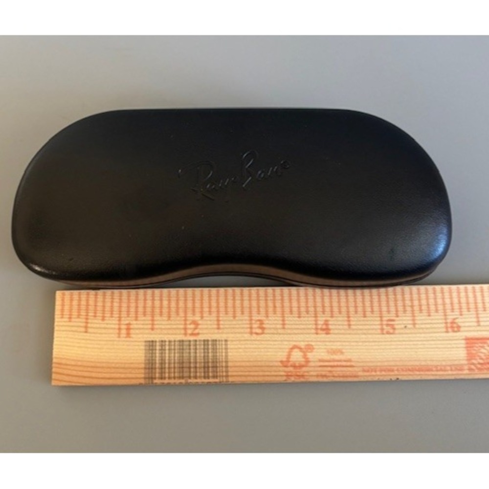 Lot of 2 Ray-Ban Black Hard Eyeglasses/Sunglasses Clamshell Cases - Picture 10 of 15